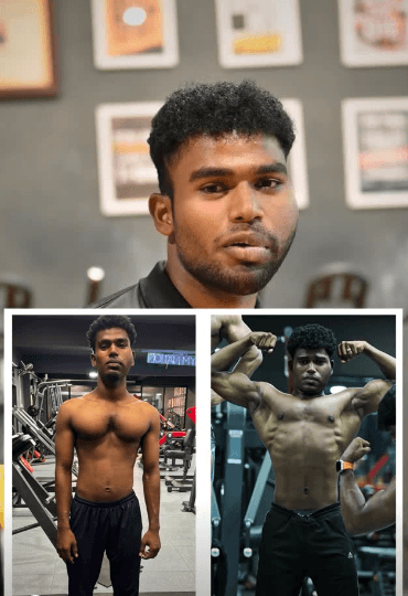 Mr. Yogendran’s amazing transformation journey! 💪🔥