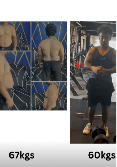 Mr. Abhishek’s transformation journey! 💪🔥💥